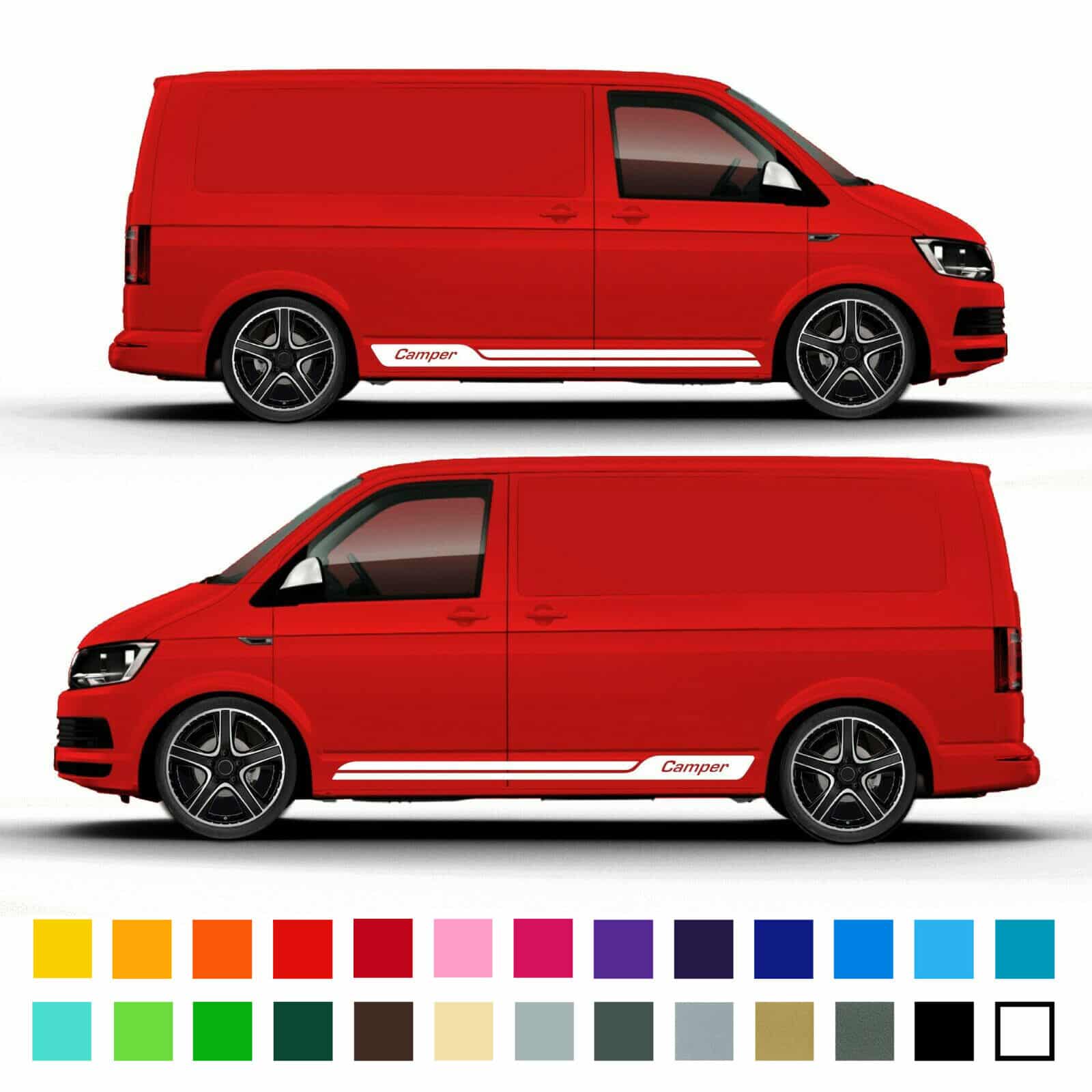 Transporter Double Side Stripe Graphics