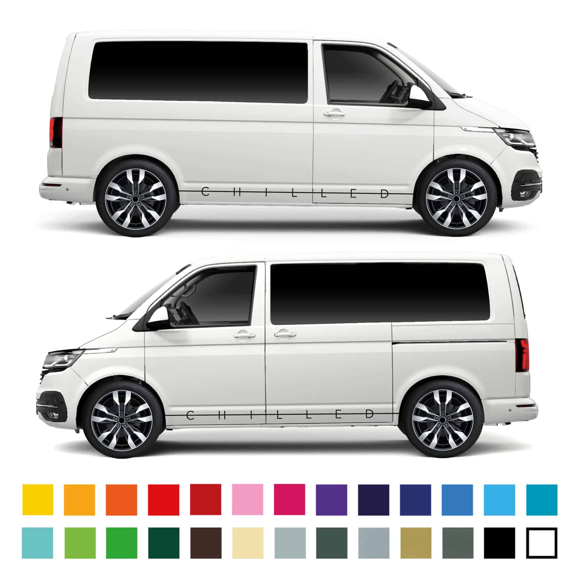 Transporter Camper Van Chilled Graphic