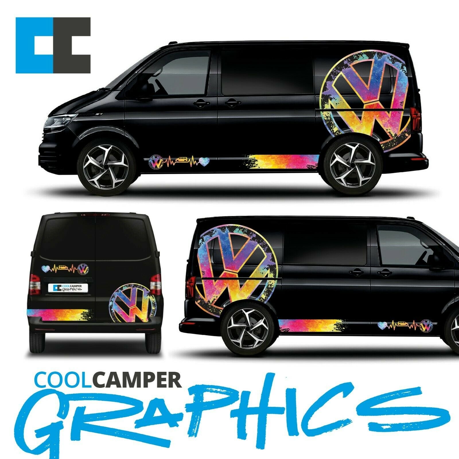 Vw Volkswagen T4 T5 T6 Camper Paint Special Edition Sticker