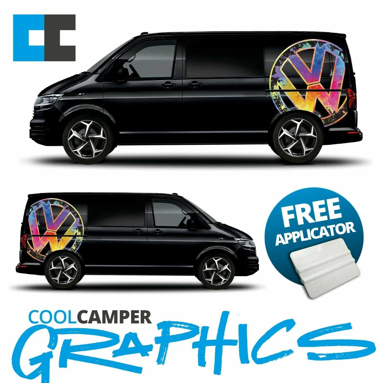 Vw Volkswagen T4 T5 T6 Camper Paint Special Edition Large Logo