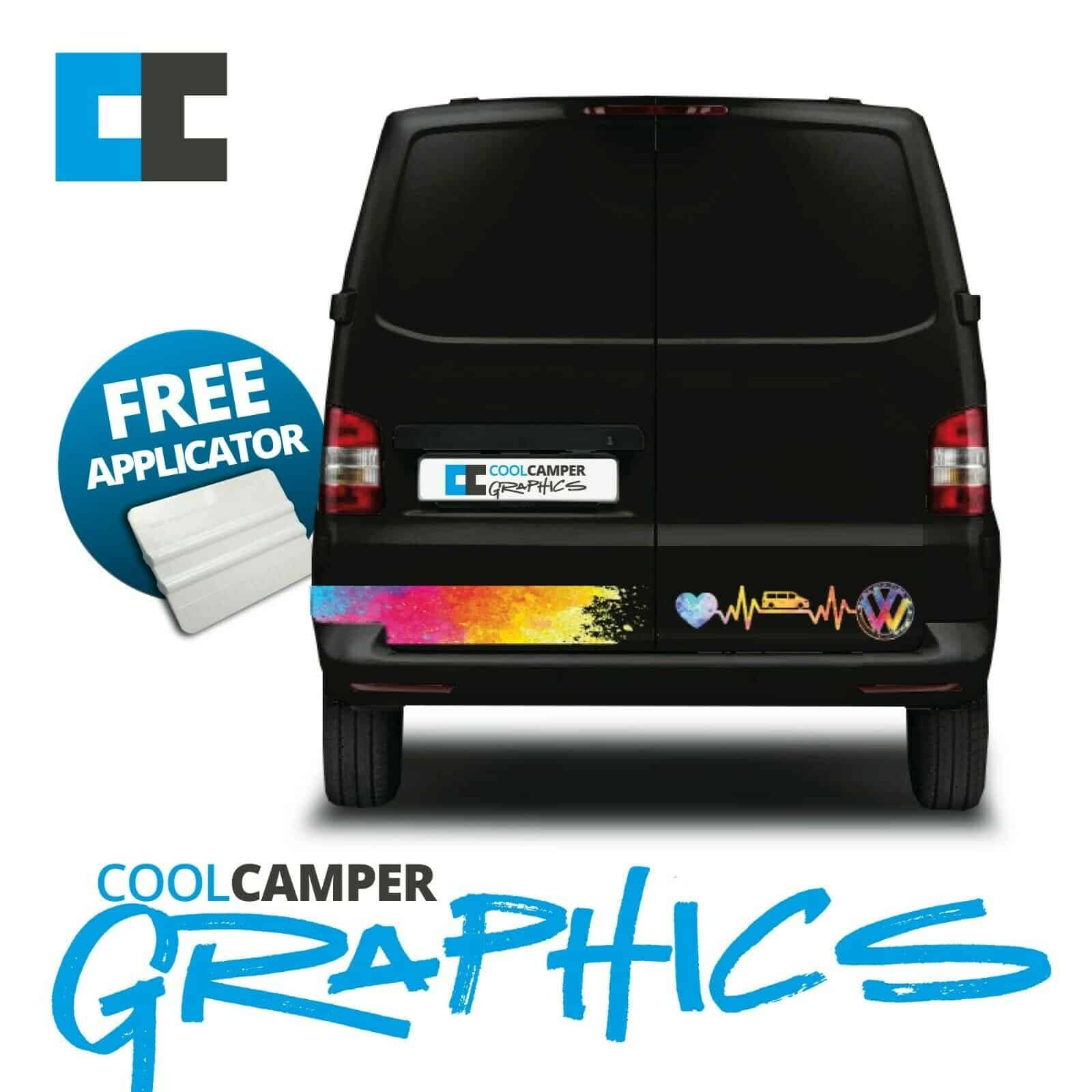 Vw Volkswagen T4 T5 T6 Camper Paint Special Edition Rear Sticker